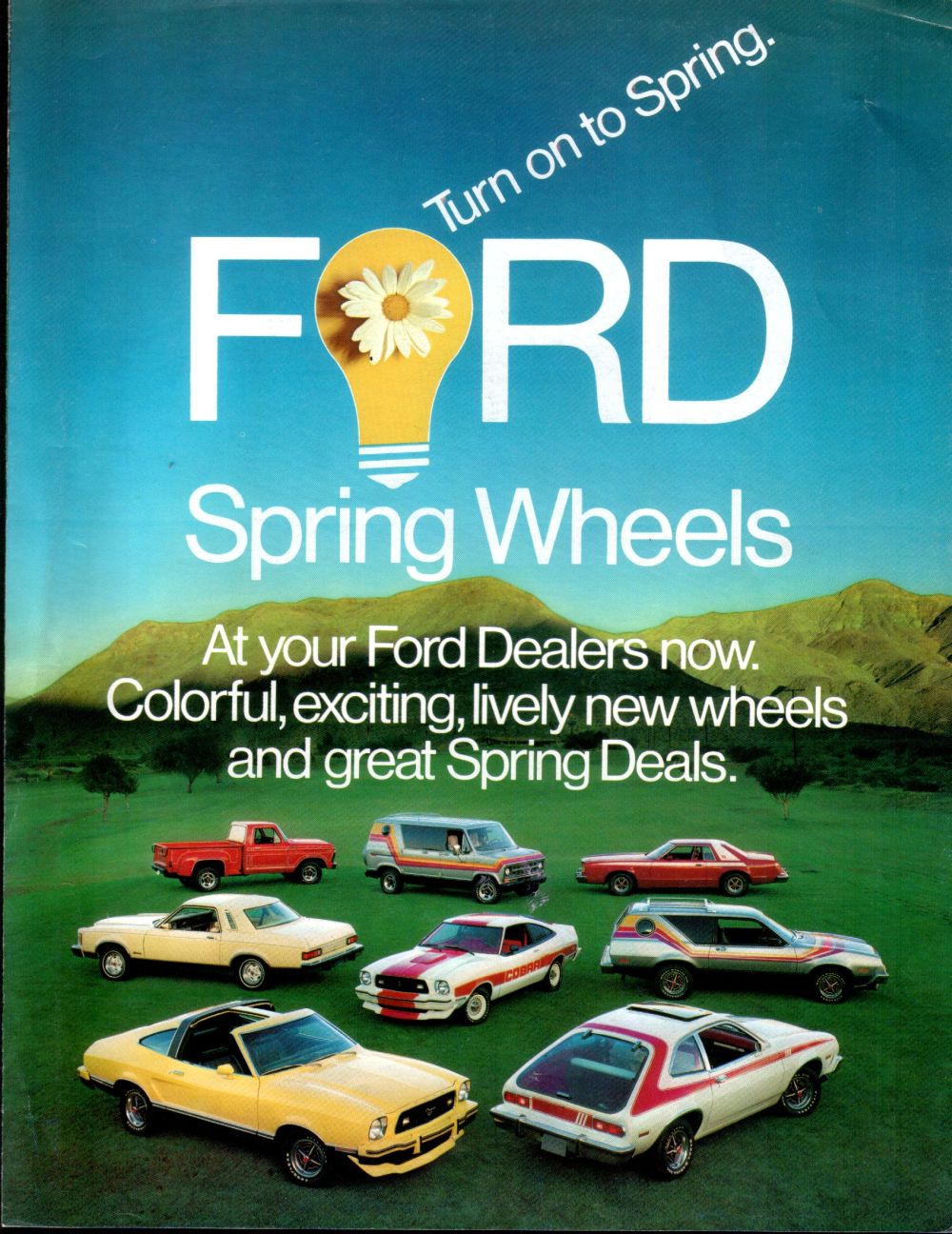 1977 Ford Spring Wheels Folder Page 2